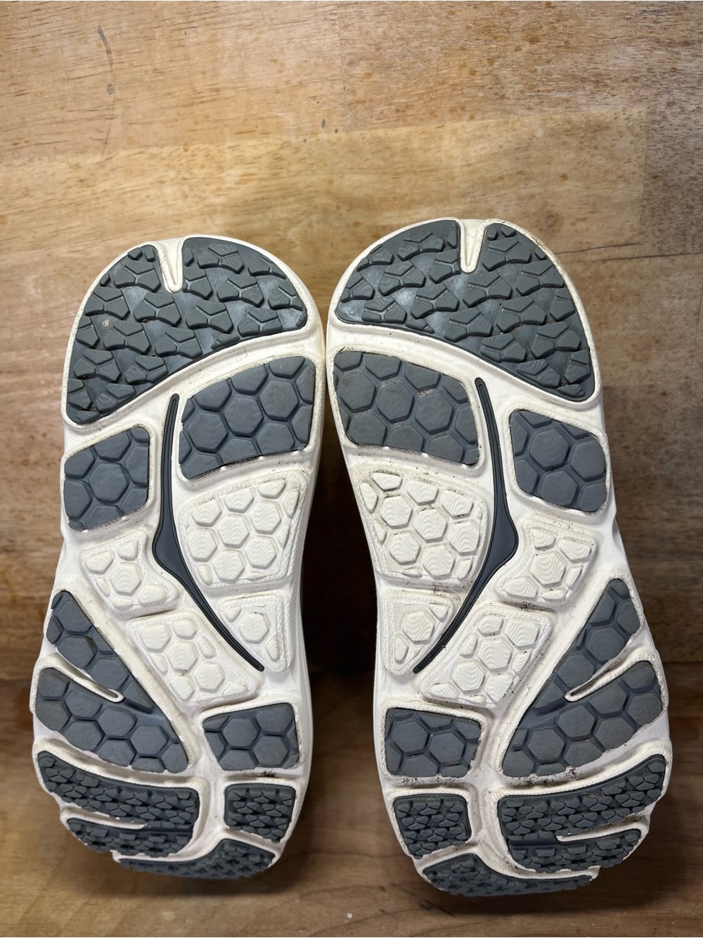 Hoka One One U Bondi B3LS Womens Sz 8.5 Walking Shoes Sneakers Alabaster Astroid - Picture 8 of 12